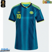 Colombia James Rodriguez #10 Bortedrakt Dame VM 2026 Kortermet
